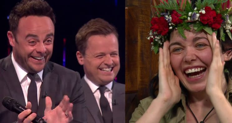 Anthony McPartlin, Declan Donnelly, Scarlett Moffatt