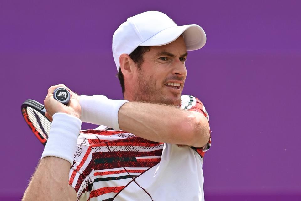 Andy Murray has not played a singles match at Wimbledon for four years (Getty Images)