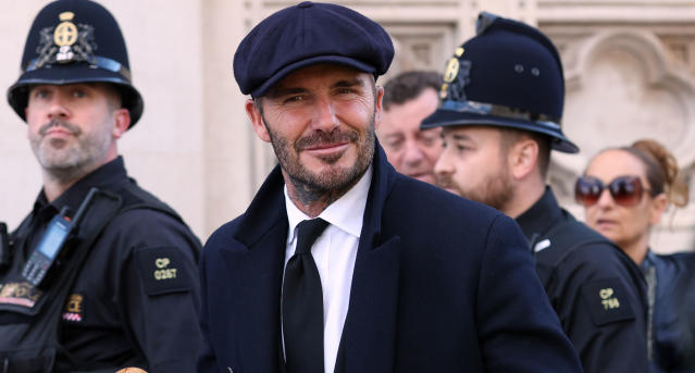 David Beckham's 12-hour wait in queue to see 'special' Queen