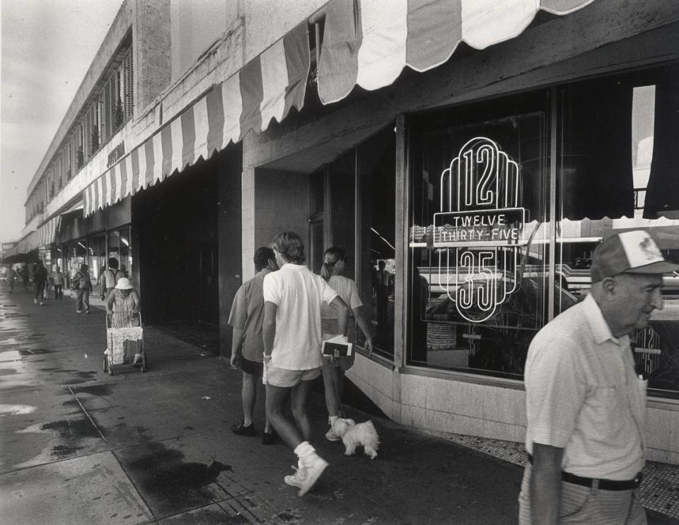 Club 1235 on Washington Ave. in 1988.