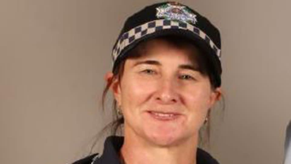 Senior Constable Cath Nielsen has also be called a hero for her actions on the day of the shooting. Source: 7 News