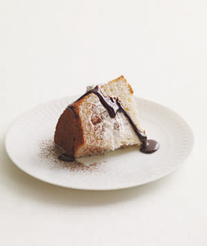 Kit Kat-Filled Angel Food Cake