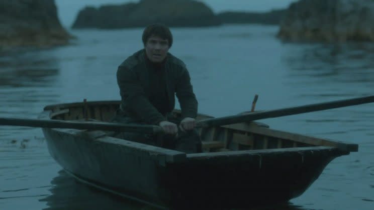 Has Gendry really been rowing for 3 years?