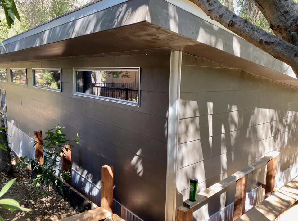 Vasu Ganti plans to use his Studio Shed to use as a wine cellar and sauna, among other things.