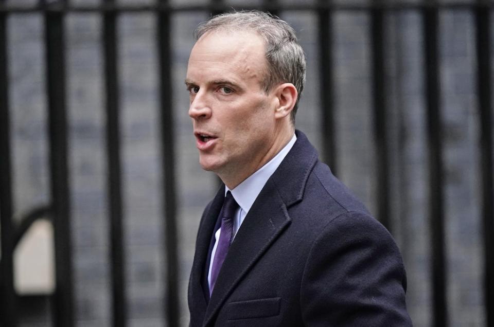 Dominic Raab unveiled the proposals last week (Aaron Chown/PA) (PA Wire)