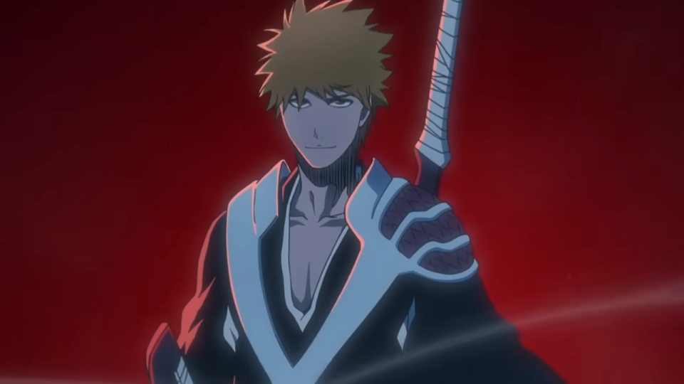 Ichigo in Bleach.