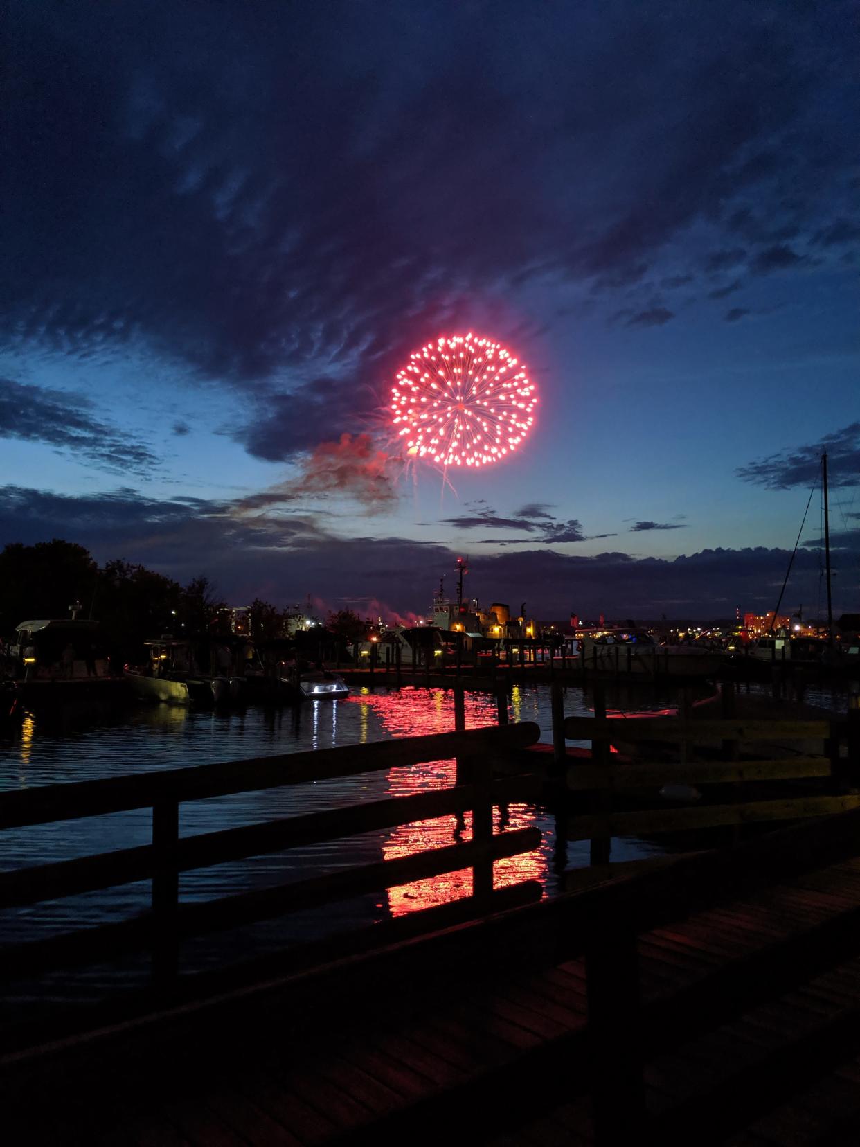 Fireworks in the Sault.