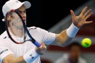 Tennis - China Open men's singles semifinal - Beijing, China - 08/10/16. Britain's Andy Murray plays David Ferrer of Spain. REUTERS/Thomas Peter