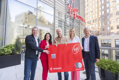 Brian Doubles, President & Chief Executive Officer, Synchrony; Linda Kirkpatrick, President, Americas, Mastercard; Sir Richard Branson, Founder, Virgin Group; Andrea Burchett, Chief Loyalty Officer, Virgin Group & Managing Director, Virgin Red; Josh Bayliss, Chief Executive Officer, Virgin Group