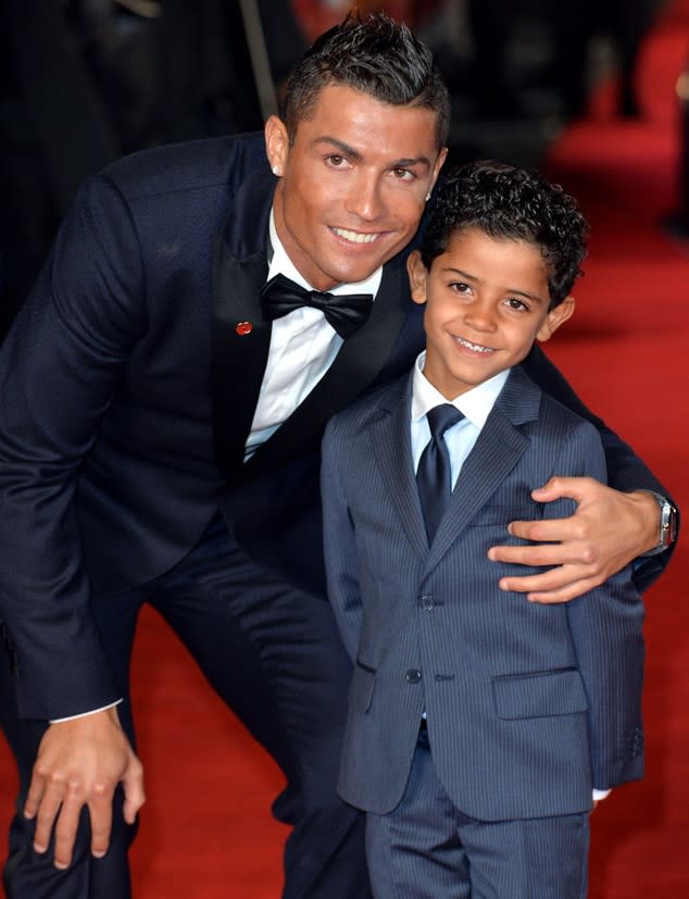 Cristiano Ronaldo & Cristiano Ronaldo Jr.