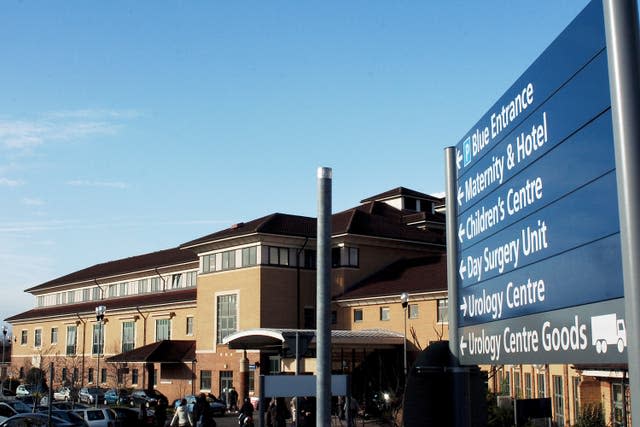 Nottingham City Hospital's maternity services were also inspected (Emma Coles/PA)