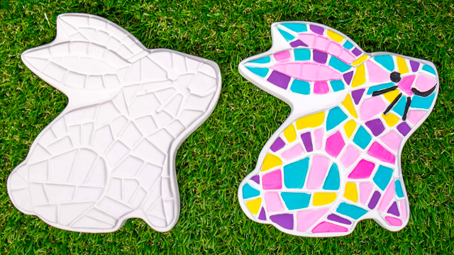 Best Easter gifts: A DIY bunny garden stone