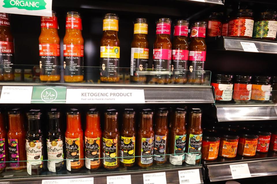 Thai Supermarket new changes - keto sauces 