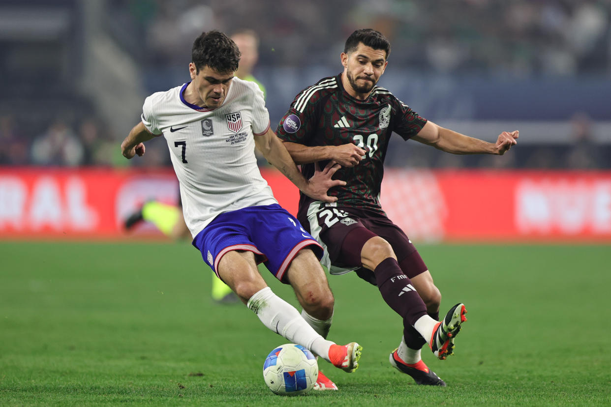 México perdió un partido más ante EEUU y no se ve para cuándo pueda cambiar esto. (Omar Vega/Getty Images)