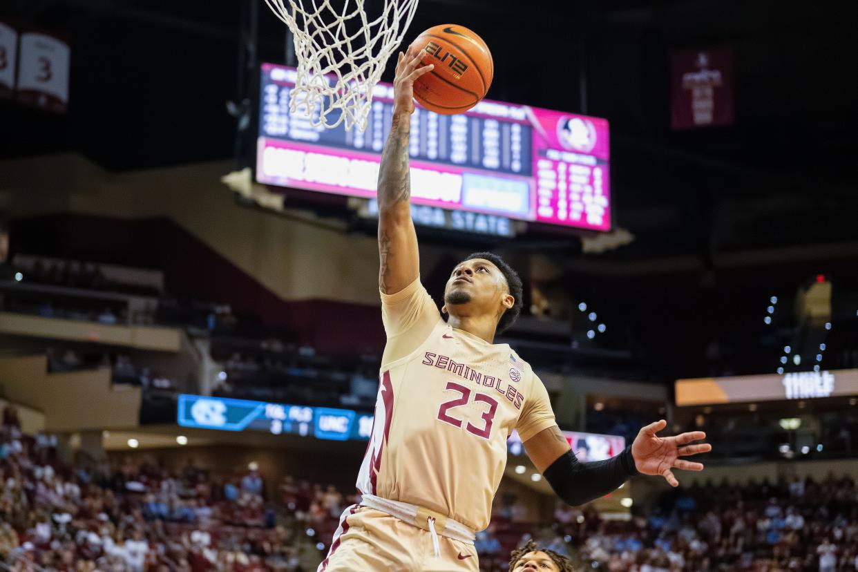 Florida State men's basketball faced North Carolina on Jan. 27, 2024 at the Donald L. Tucker Civic Center.