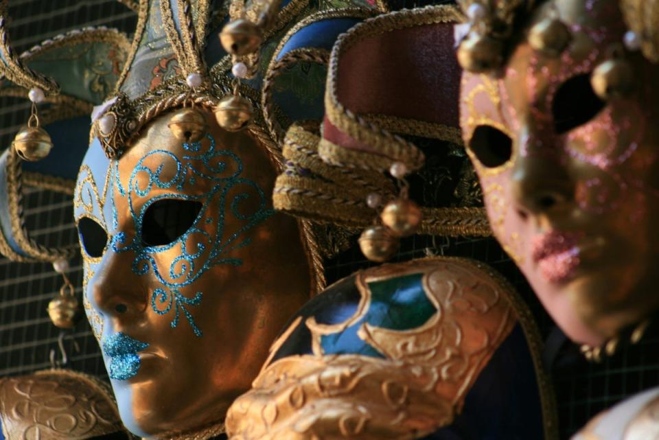 Venetian masks by local artisans (Venice by Stephen Mcfadden, Unsplash)