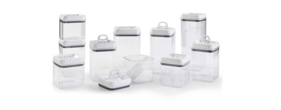 Better Homes & Gardens 10 pack Flip-Tite Food Storage Containers with Scoop and Labels