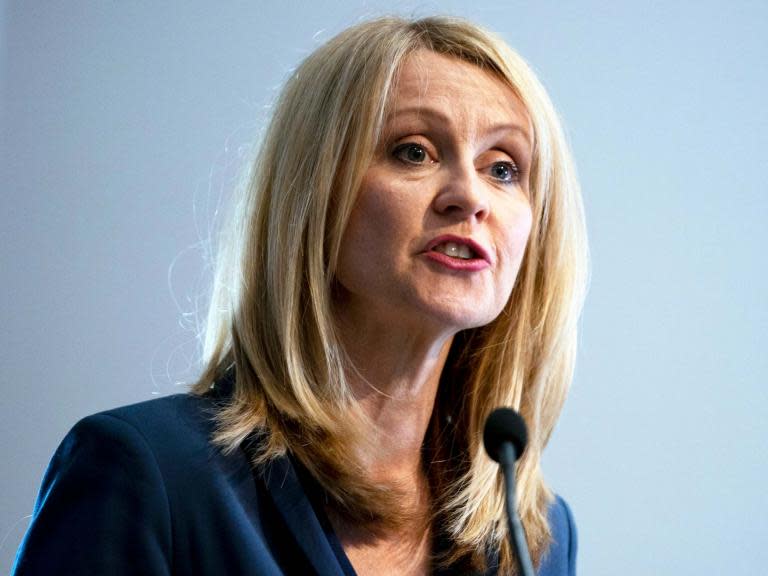 Defeated Conservative leadership contender Esther McVey has come out in support of her former rival Boris Johnson.Ms McVey, who finished bottom of the first ballot of Tory MPs, said the former foreign secretary had agreed to back her agenda for “blue collar Conservatism”.Mr Johnson is favourite to succeed Theresa May as prime minister, having topped Thursday’s ballot with more than twice as many votes as his nearest rival, Jeremy Hunt.Writing in The Sunday Telegraph, Ms McVey said she would “wholeheartedly support” the leadership frontrunner because he had pledged to reach out to “hard-working communities who have been abandoned by Jeremy Corbyn’s divisive Labour Party”.The MP for Tatton wrote: “He has promised to deliver Brexit on October 31, deal or no deal, and has shown time and time again that he is a dynamic leader, capable of building a strong team around him that will deliver on his promises.“Our country is crying out for strong, optimistic leadership and Boris is the man best equipped to take us out of the EU, to transform our country into an outward-looking, confident, self-governing nation, and to implement a policy agenda that will bring back the voters we have lost and ensure we don’t allow Jeremy Corbyn’s manifesto of economic carnage to plunge us back into the dark ages.”Ms McVey automatically slipped out of the race to lead her party after winning the backing of only nine other MPs in the first-round ballot.Mr Johnson scooped the support of 114 Tory MPs, ahead of second-placed Mr Hunt on 43.Andrea Leadsom and Mark Harper were also forced to step aside after failing to secure 17 votes, the minimum threshold for progressing to the next round.Matt Hancock, the health secretary, later chose to drop out of the race, leaving six MPs in contention.Mr Johnson’s rivals on Saturday rejected calls for them to drop out of the race and allow the former London mayor an unchallenged “coronation”.Senior party figures had reportedly hoped to avoid weeks of “blue on blue” attacks by convincing the underdogs to step aside.But the home secretary, Sajid Javid, the foreign secretary, Jeremy Hunt, the former Brexit secretary, Dominic Raab, and the international development secretary, Rory Stewart, all strongly condemned the plan.All the candidates except Mr Johnson will take part on a televised debate on Channel 4 on Sunday evening, with Mr Johnson's opponents pouring scorn on him for refusing to take part.“If you can’t take the heat of the TV studios what chance of taking the heat of the negotiating chamber in Brussels?,” Mr Raab told The Daily Telegraph. Channel 4 intends to present viewers with an empty podium in place of the former foreign secretary.Mr Johnson has agreed to appear in the second debate on Tuesday – hosted by the BBC – after at least one contender is eliminated in a second round of voting by MPs earlier that day. Voting will continue until Thursday at the latest, when just two final candidates remain