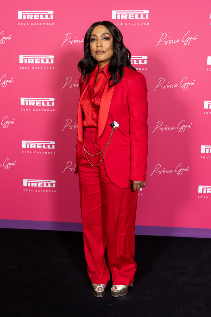 Nate Wonder, Janelle Monáe, Angela Bassett, Dascha Polanco, Victoria Monet, Danielle Brooks, June Ambrose, Lori Harvey, Dwayne Wade, Taraji P. Henson, Black people wearing red, Black celebrities in red, the color red, red fashion, the color of the year, Black style, Black fashion, theGrio.com