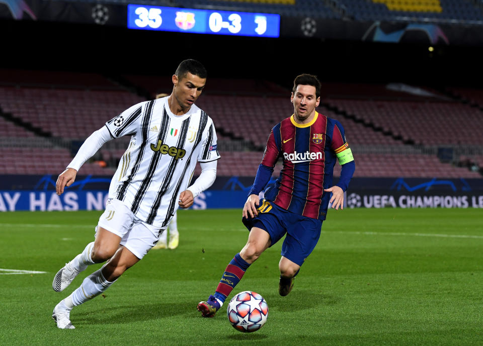 Gegeneinander haben sie schon oft gespielt. In einem Pflichtspiel zuletzt in Champions League für Juventus Turin und Barcelona 2020. (Bild: David Ramos/Getty Images)