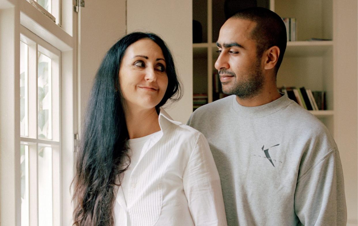 Nirpal with Liz Jones when they were married - Libi Pedder/ Camera Press