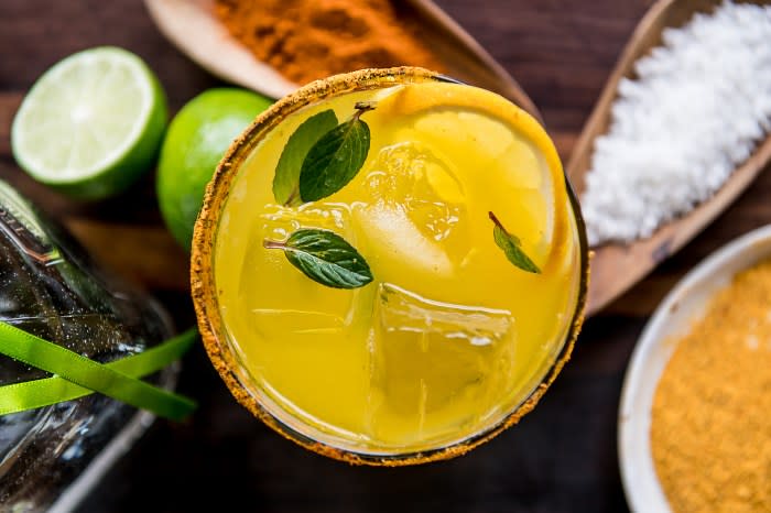 Padma Lakshmi's Ginger Turmeric Margarita