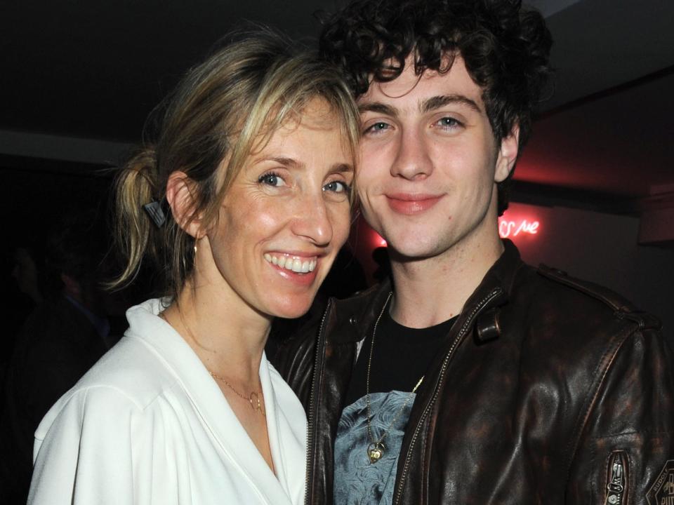 aaron and sam taylor johnson may 2009