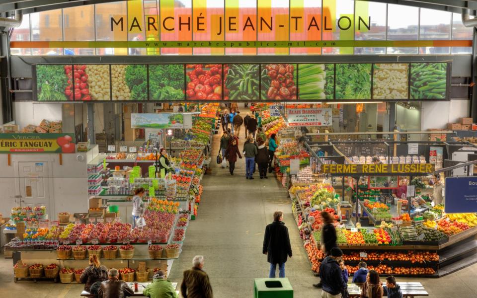 Marche Jean-Talon in Little Italy