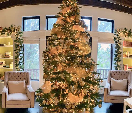 <p>courtesy Dr. Christmas</p> Christina Applegate's Christmas tree
