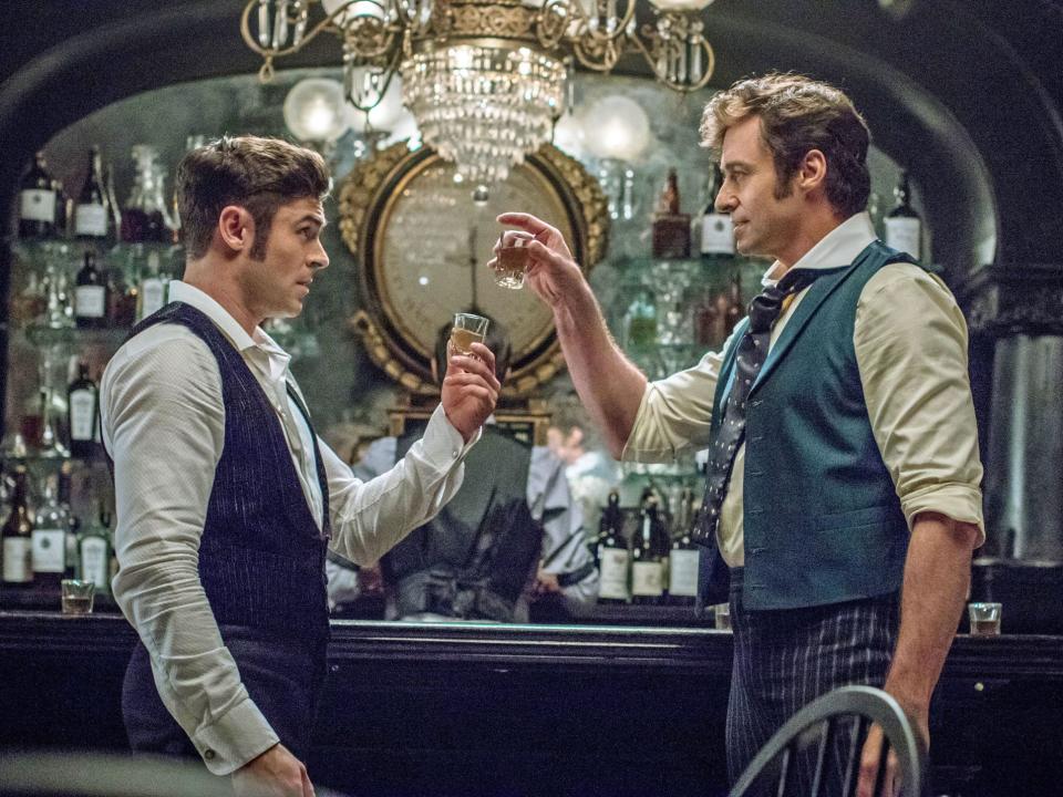 zac efron hugh jackman greatest showman