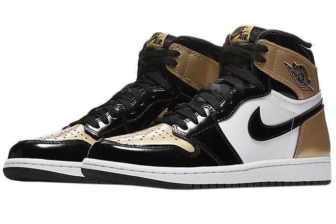 Air Jordan 1 "Patent Gold Toe"