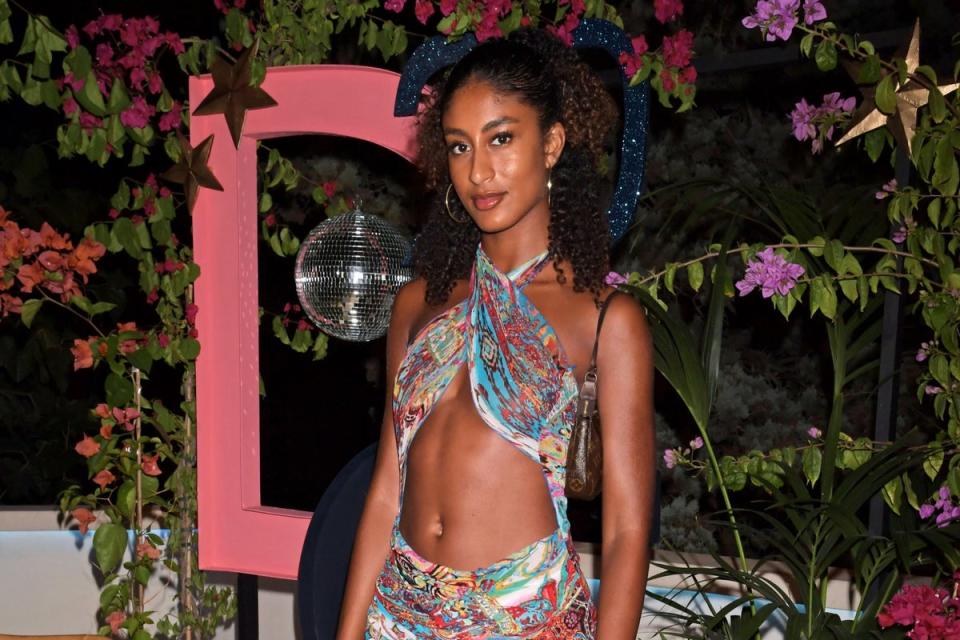 Deliciously Sorted's Star-Studded 20th Anniversary Party In Ibiza: IBIZA, SPAIN - AUGUST 08: Emilia Boateng attends Deliciously Sorted’s Star-Studded 20th anniversary party on August 8, 2022 in Ibiza, Spain. (Dave Benett)