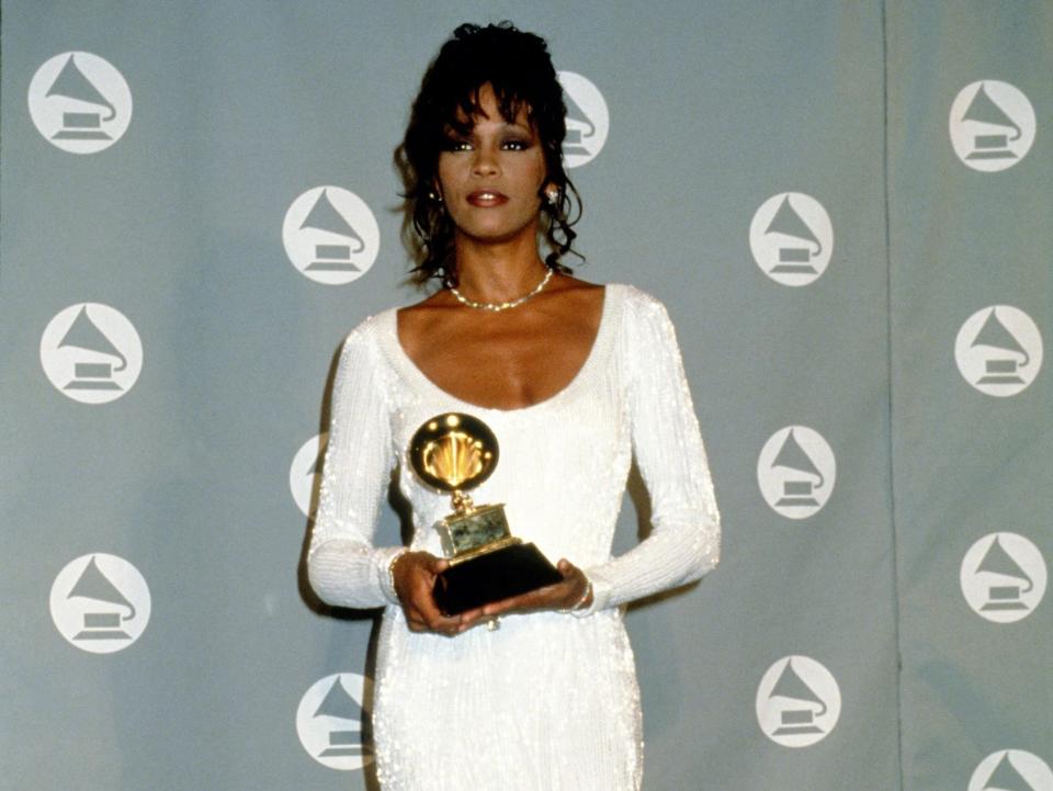 whitney houston grammys