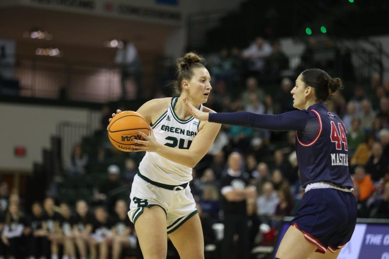 UWGB senior guard Sydney Levy is averaging a team-high 11.1 points.