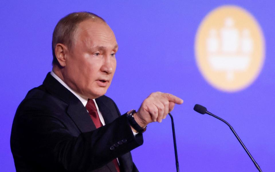 Putin once again accused Kyiv of "genocide" - REUTERS