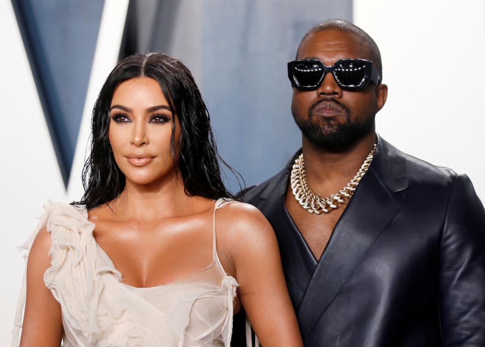 Sources say Kim Kardashian and Kanye West are ready to officially part ways. — Reuters pic