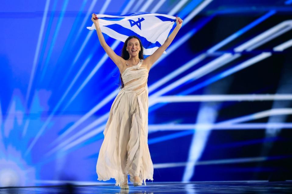 The inclusion of Israel’s contestant, 20-year-old Eden Golan, has been slammed by thousands of pro-Palestinian protestors amid the country’s ongoing war in Gaza. AP