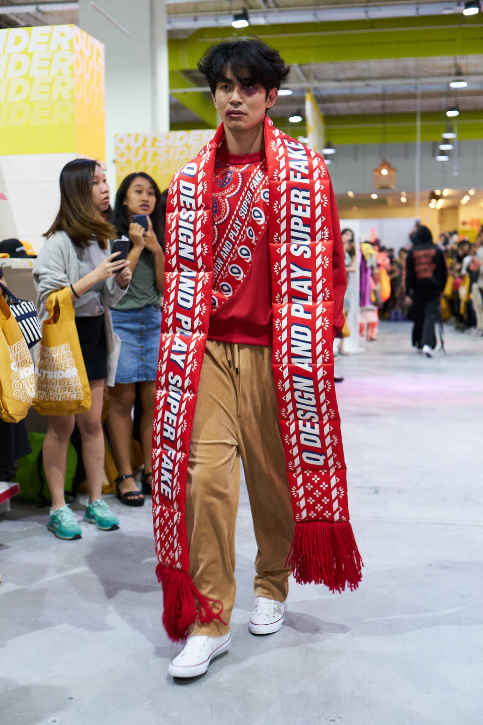 OUTSIDER fashion art festival takes place at a supermarket in Singapore