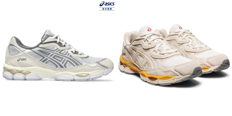 女神奶茶色球鞋盤點：ASICS GEL-NYC 復古跑鞋。以2000年代初的美學概念推出的GEL-NYC復古跑鞋，注入紐約文化的全新能量，結合鞋款進階技術，搭配漸層拿鐵色，溫潤迷人又百搭，完美符合日常潮流風格圖片來源：Yahoo奇摩購物中心