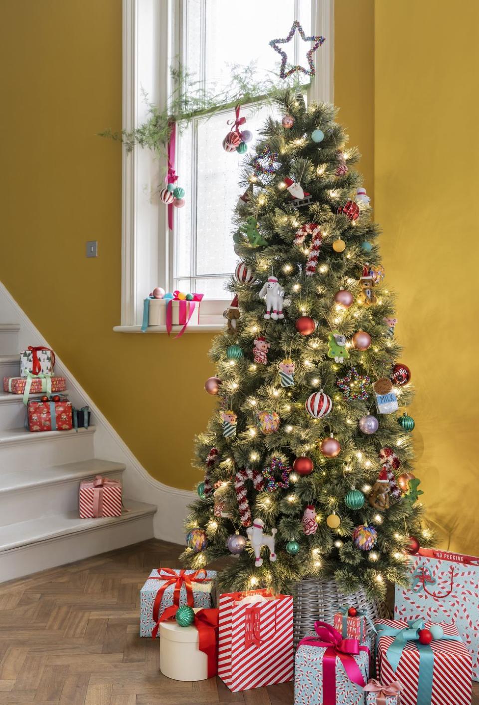 <p>'Go for a maximalist look this Christmas with the modern Bright range,' say Tesco. 'A vibrant colourful trend with injections of true reds for a nod to tradition, these fun and playful products will set the scene for celebrations full of laughter with loved ones.'</p><p><a class="link " href="https://www.tesco.com/groceries/en-GB/search?query=homeware" rel="nofollow noopener" target="_blank" data-ylk="slk:SHOP HOMEWARE AT TESCO;elm:context_link;itc:0;sec:content-canvas">SHOP HOMEWARE AT TESCO</a></p>