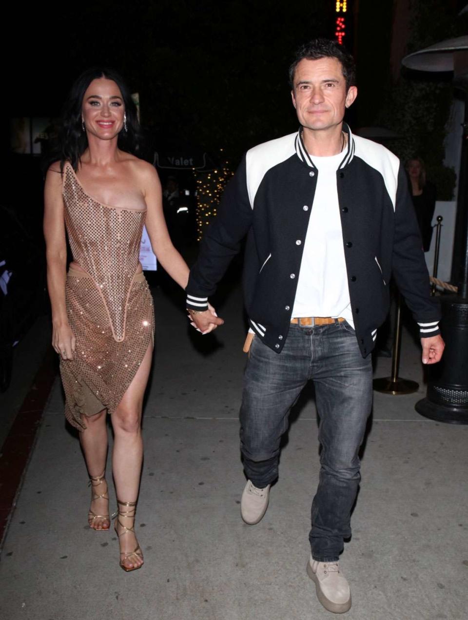 <p>STAR INFLUX LA / BACKGRID</p> Katy Perry and Orlando Bloom in Los Angeles on May 19, 2024