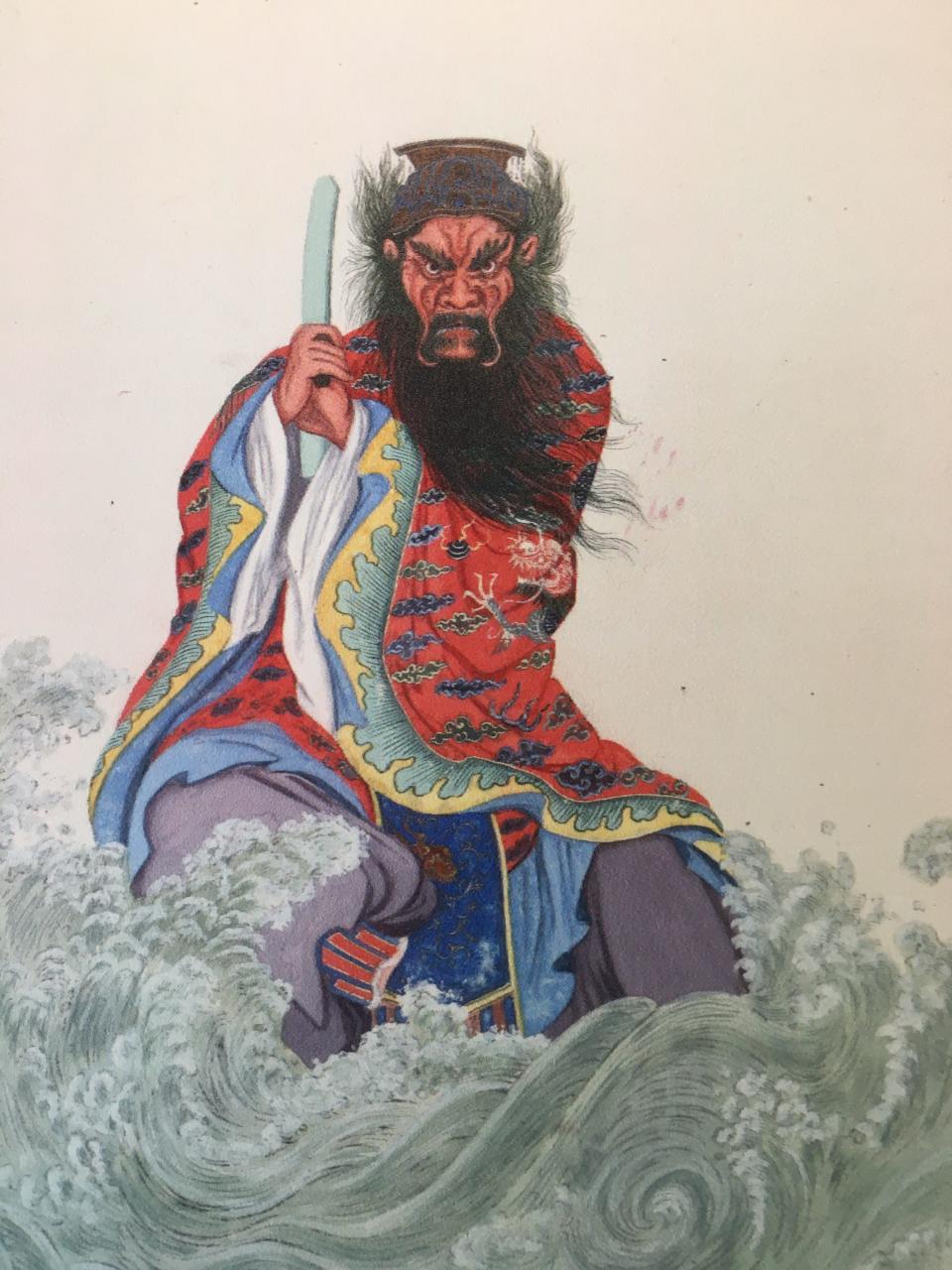 "Longwang the Dragon King," artist unknown (reproduction).