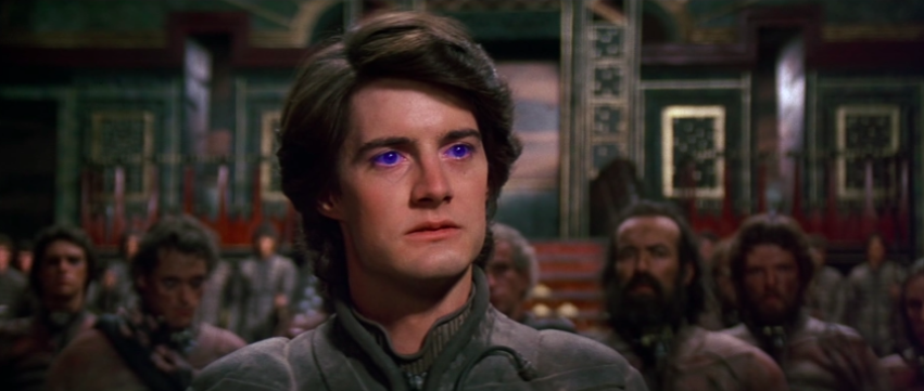 Kyle MacLachlan as Paul in 'Dune.'