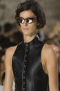 <p><i>‘Matrix’ style sunglasses from the SS18 Louis Vuitton collection. (Photo: ImaxTree) </i></p>