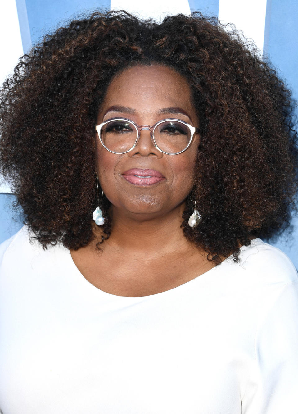 Oprah Winfrey arrives at the Premiere Of OWN's 