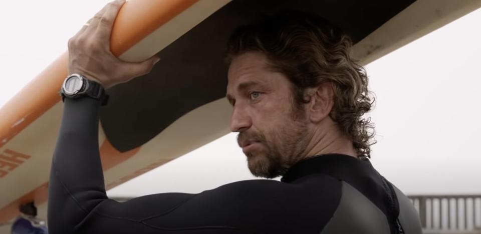 Gerard Butler as Frosty Hesson in Chasing Mavericks