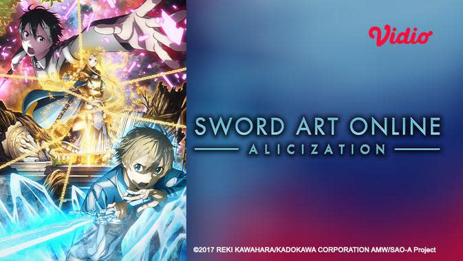 Serial Anime Sword Art Online: Alicization. (Dok. Vidio)