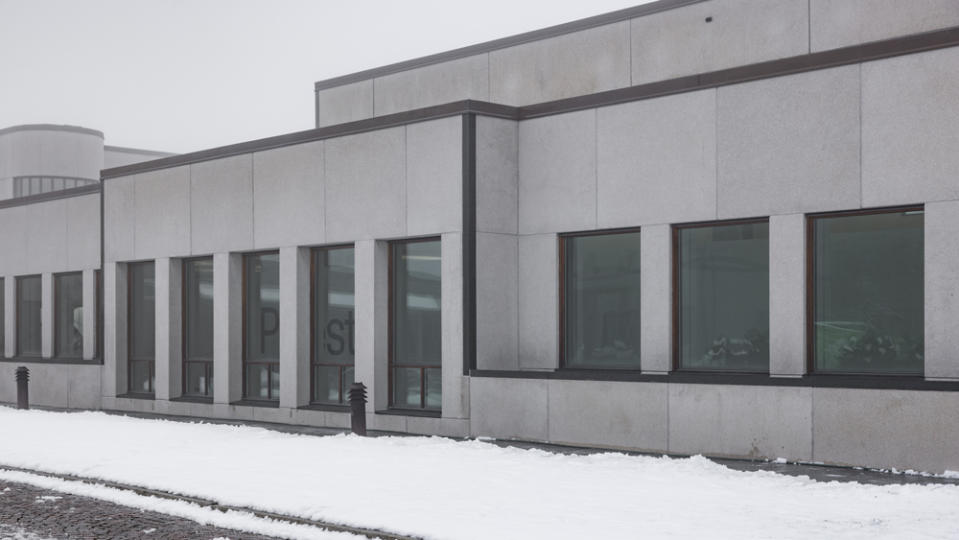 The exterior of Polestar's new design studio in Gothenburg, Sweden.