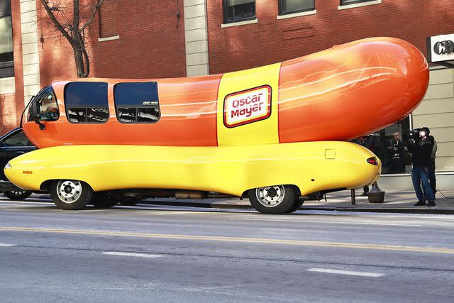 <p>BACKGRID</p> Drew Barrymore Has a Full Freak Out After Getting Surprised with a Weinermobile Ride for Her Birthday