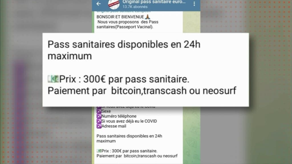 Un journaliste de BFMTV a essayé de se procurer un faux pass sanitaire - BFMTV